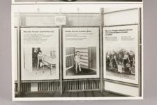 Teilansicht, Blick in den Ausstellungsbereich "Verständnis für behinderte Kinder "